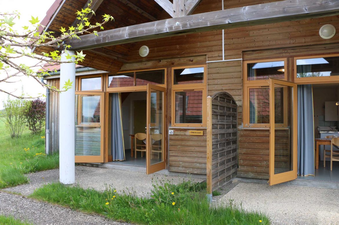 Chalet lodge double communiquant